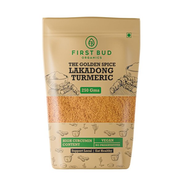  Turmeric Powder Haldi - 250gm Organic Turmeric Powder & 7 to 12% High Certified
