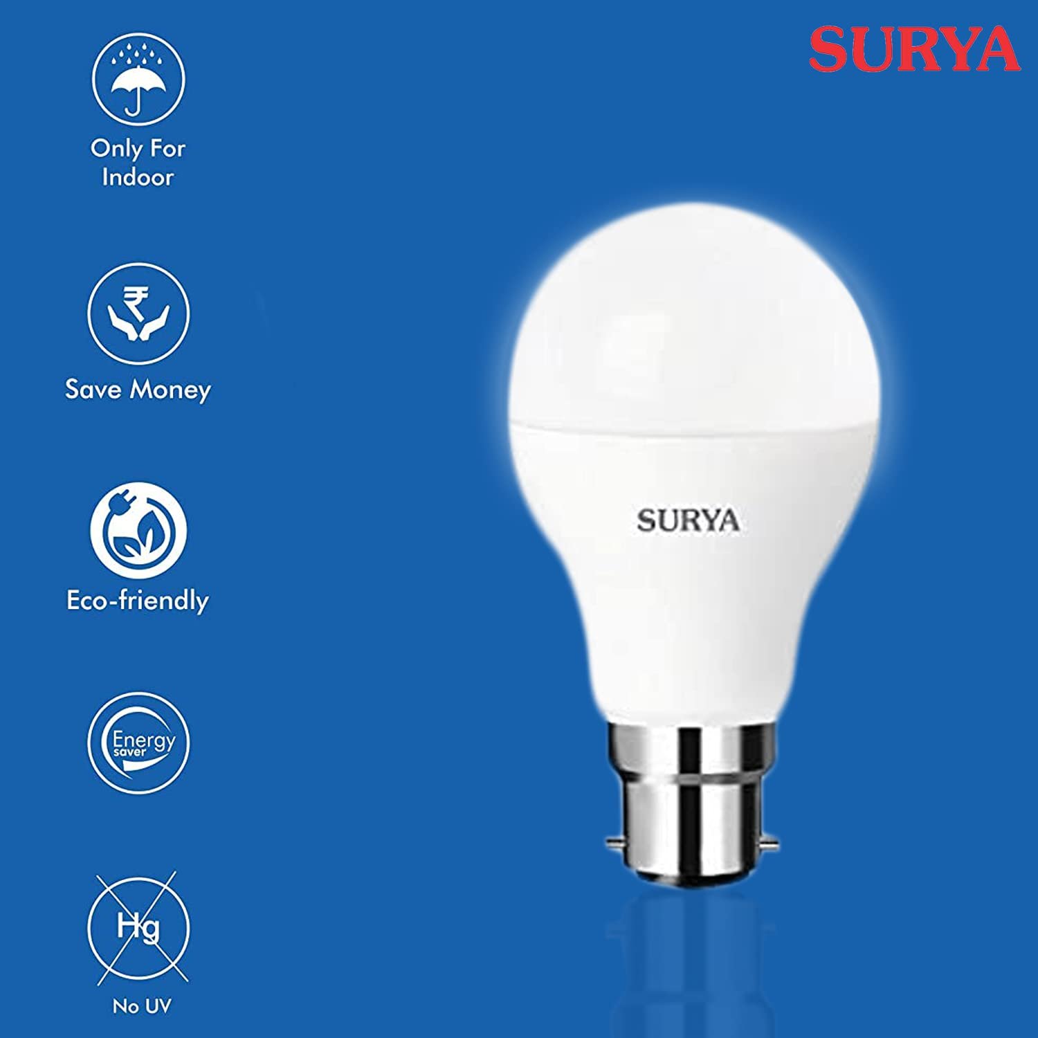 Surya LED Bulbs 10 W