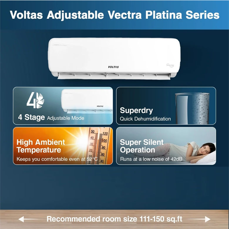 VOLTAS SAC 1.5T 3SINV 183V VEC MAGNUM