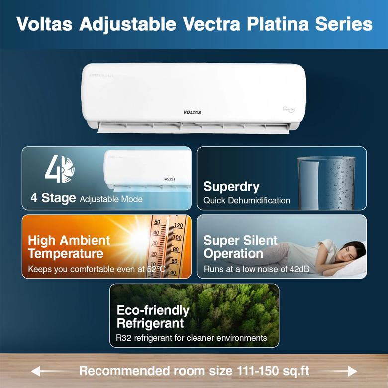 VOLTAS 1.5T 3SINV SAC 183V VECTRA PRISME 