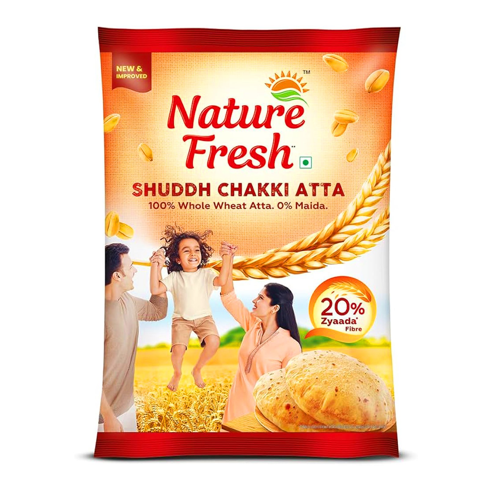 Nature Fresh Atta (5 kg)
