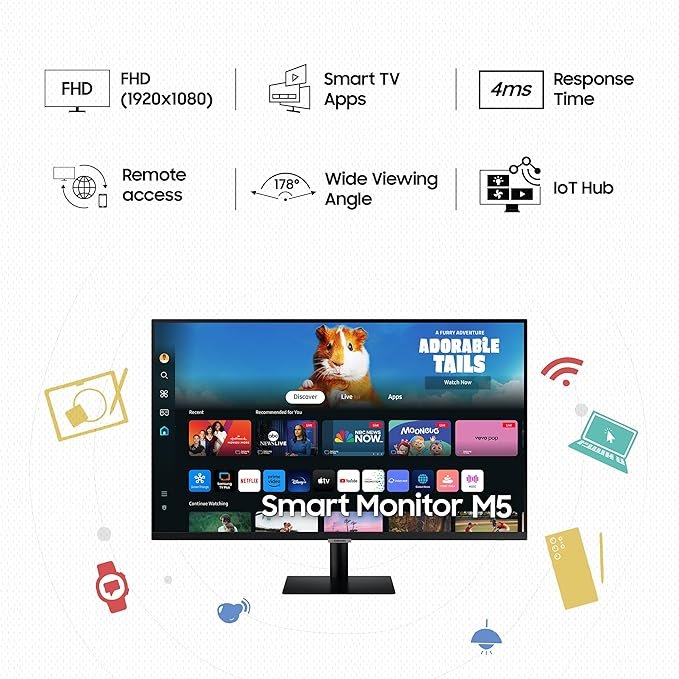 SAMSUNG 32 HD SMART LED TV 
