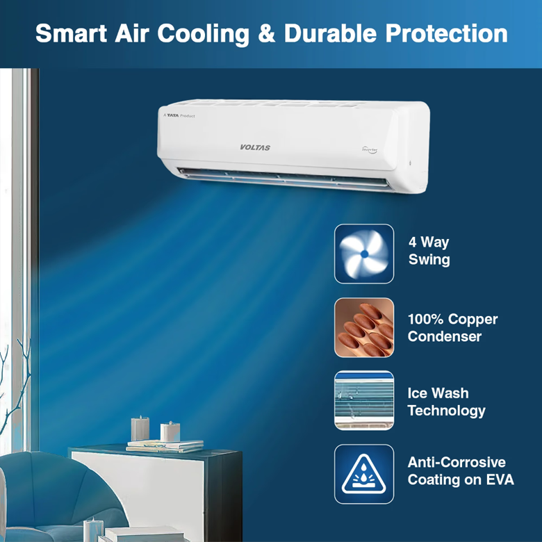 VOLTAS SAC 1T 3SINV 123V VERTIS MAGNUM