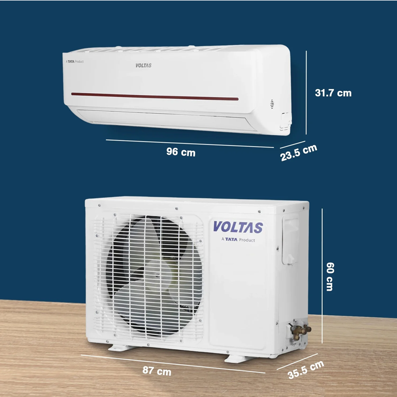 VOLTAS1.5T 3SSINV SAC 183V VECTRA PRISM