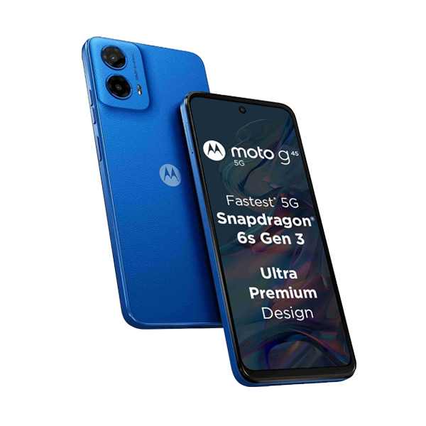 Motorola G45 5G (Brilliant Blue, 8GB RAM, 128GB Storage)