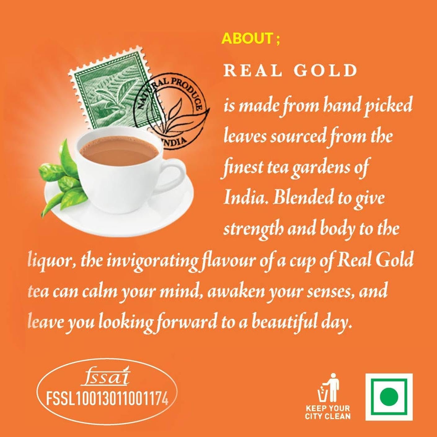 Real Gold Premium Tea 1 Kg