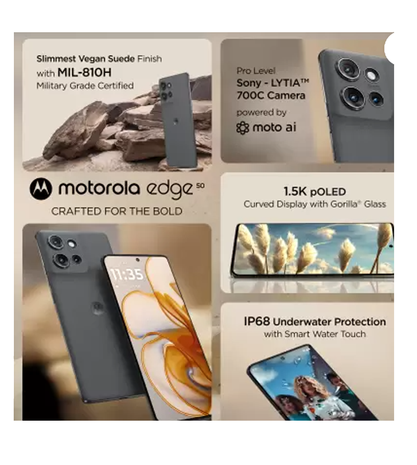 moto edge 50 Jungle Green (8/256GB)