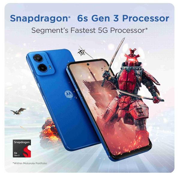 Motorola G45 5G (Brilliant Blue, 8GB RAM, 128GB Storage)