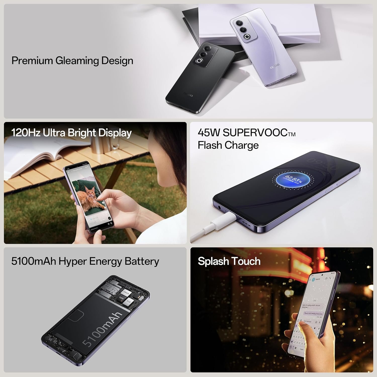 Oppo A3Pro 5G Black(8+128GB/50-2MP/8MP)