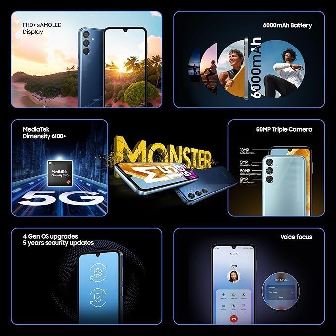 Samsung Galaxy A15 5G Blue 6/128