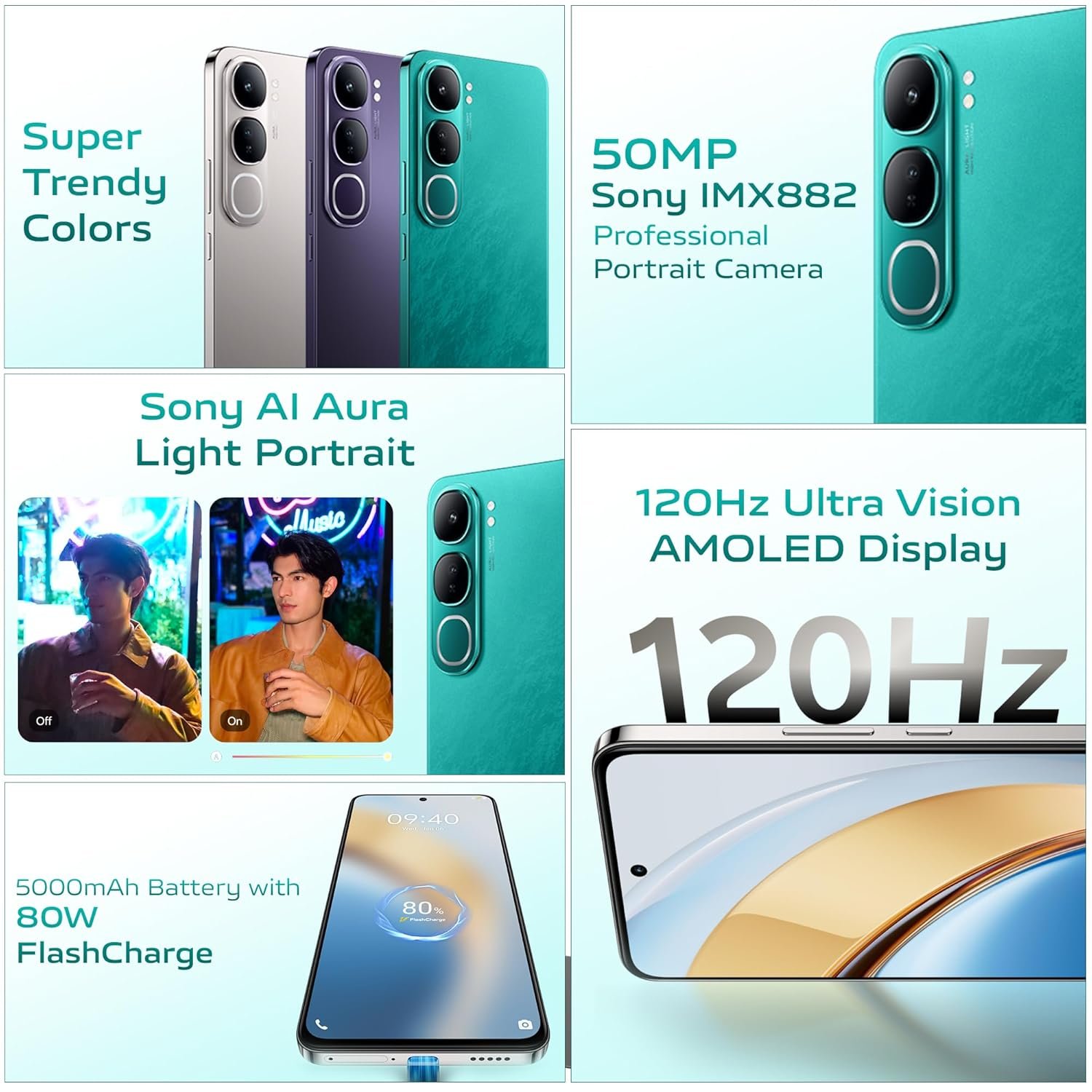 Vivo Y300 Silver (8/256GB/50-2/32)