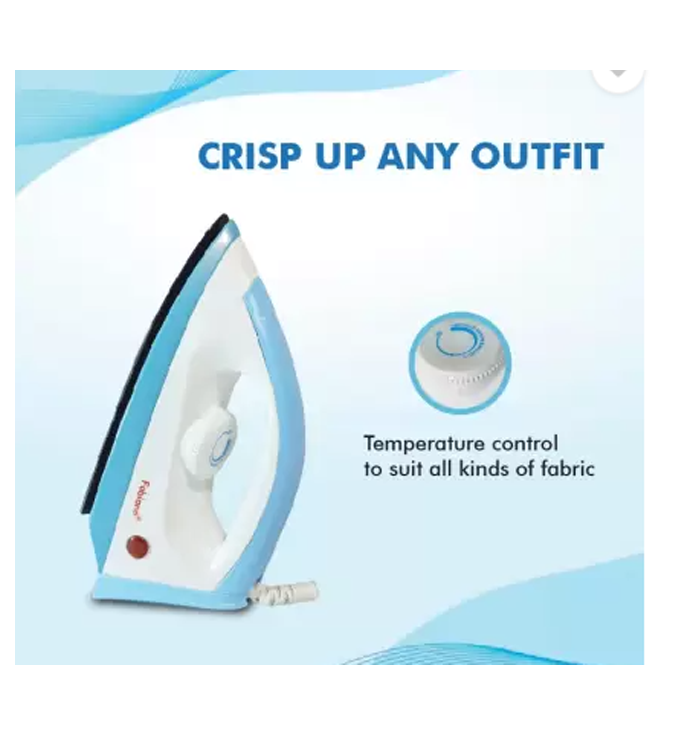 FABIANO OASIS DRY IRON 1100W