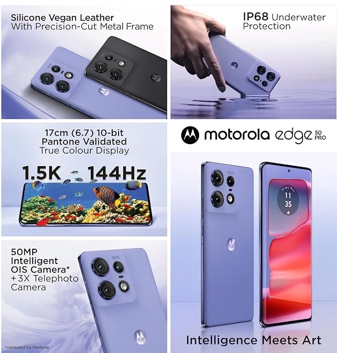 moto edge 50 Pro Lavender (12GB/256GB)